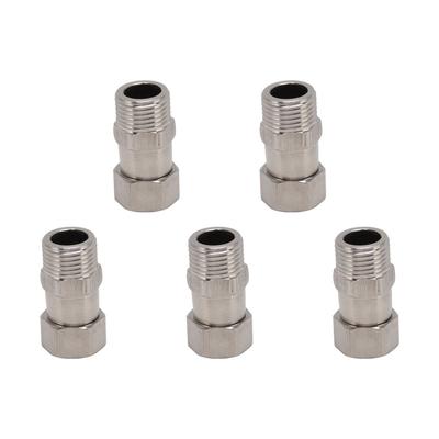 Adaptador de Tubo de Hidráulica Rosca Fêmea G1/2 Aço Inoxidável Conexão para Tubo de Água e Gás para Construção