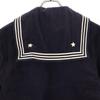 NAVAL CLOTHING FACTORY 60s Wool Sailor US NAVY United States Navy Long Sleeve Military Shirt Men's Used