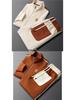 Men's Green Stand-Up Collar Sportswear Set - Long Sleeve, Casual & Versatile, Two-Piece for Autumn.