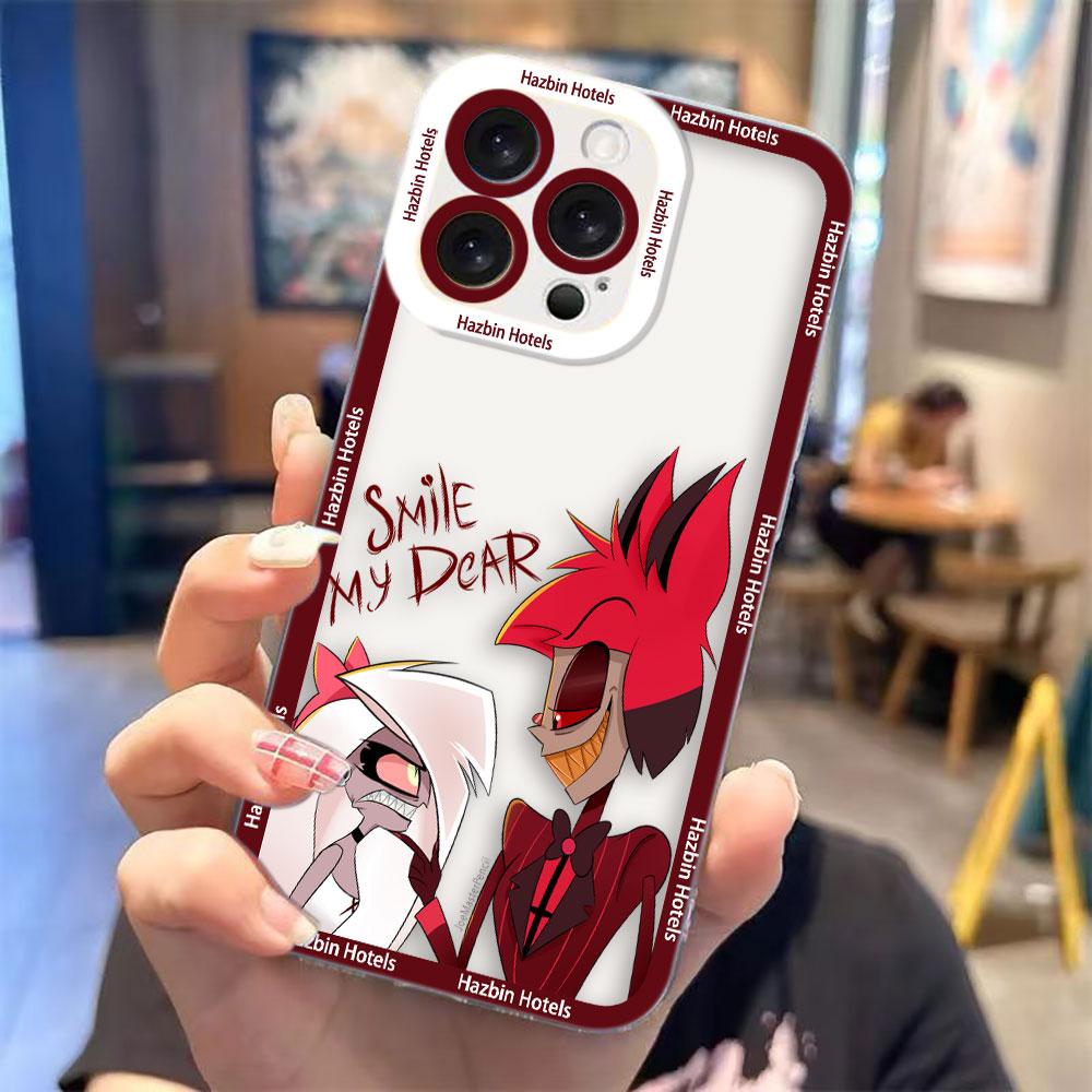 

Anime H-Hazbin H-Hotels Phone Case For Xiaomi POCO X7 X6 X5 X4 X3 NFC GT F3 F5 M6 M4 M3 11 11T PRO LITE NE Clear TPU Case Shell Xiaomi POCOX4GT