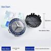 Tampas Centrais 56MM para Rodas Mercedes Brabus BBS Modificadas
