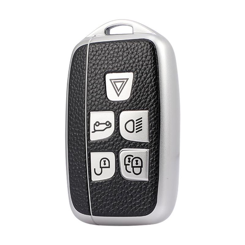 Land Rover Jaguar Key Cover for Range Rover, Velar, Evoque, Discovery 4 & 5 Keyring