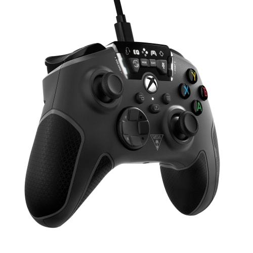 Controller Turtle Beach USB cablato Xbox Steam Gamepad per PC Windows Pulsanti posteriori Preimpostazioni EQ Miglioramento del passo Regolazione della mira del tono laterale Nero Nero R