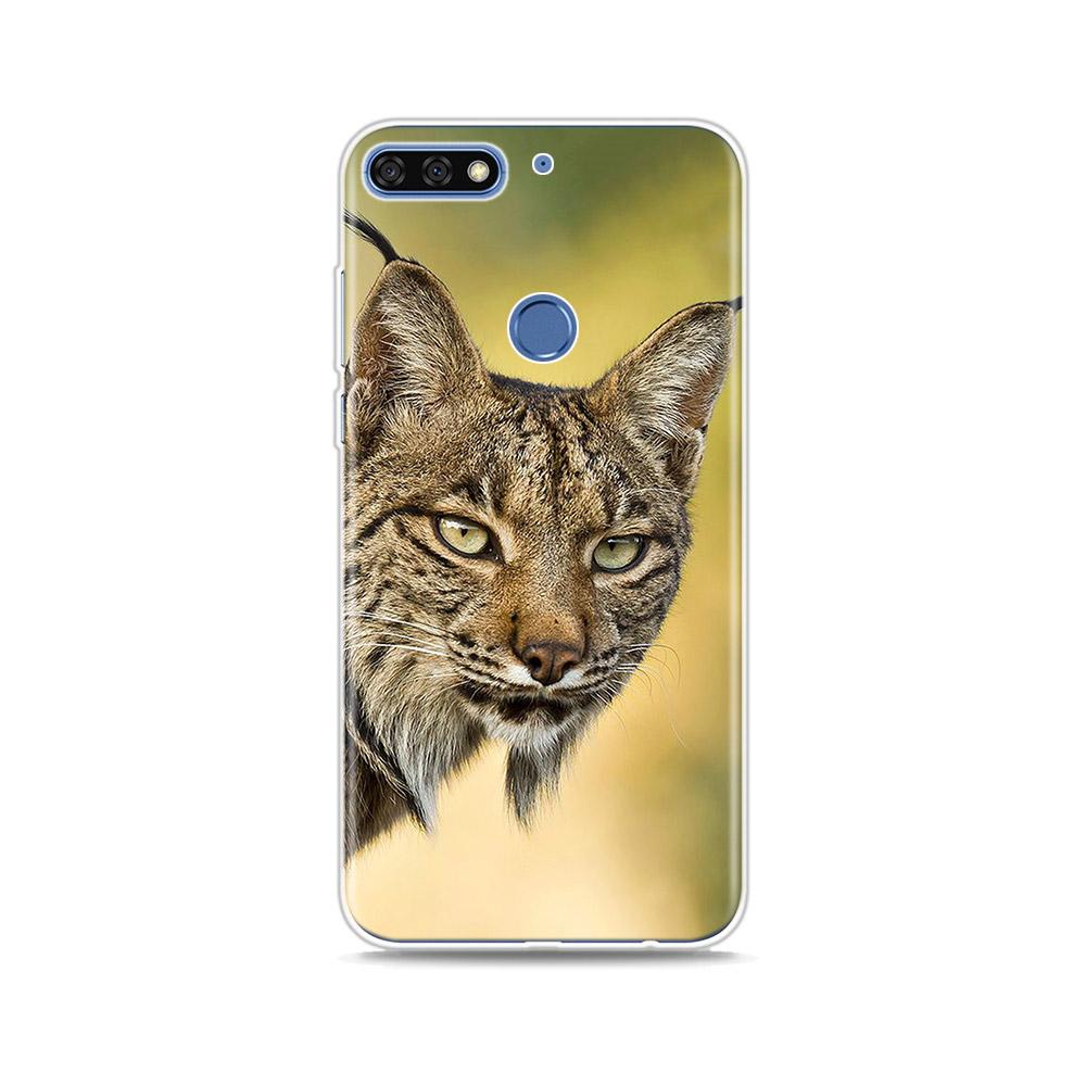 Cute Canada Lynx Silicone Cover For Honor 20 20S 20E 8 8A Prime 8X MAX 8C 8S 7A 7C 7S Pro Phone Case