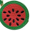 Cute Fruit Coin Purse Zippered Blueberry Wallet Bag Charm Avocado Peach Watermelon Keychain Charm Mini Pouch Gift for Women Girls