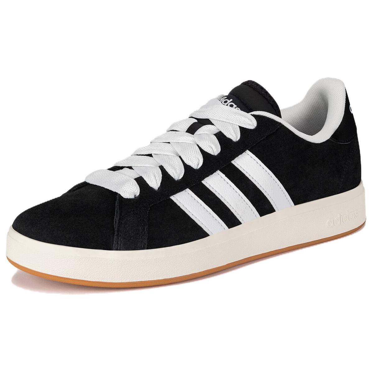 Adidas Grand Court Base 00s Core Black Cloud White Gum IH6184 48