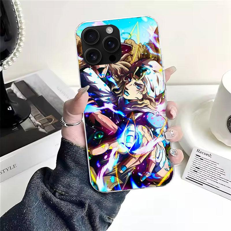 JoJo Adventure Dio Diego Brando Soft Phone Case For IPhone 11 17 Air 16E 16 Pro Max 15 + 14 Plus 13 Mini 12 Apple 7 SE 8 Fundas