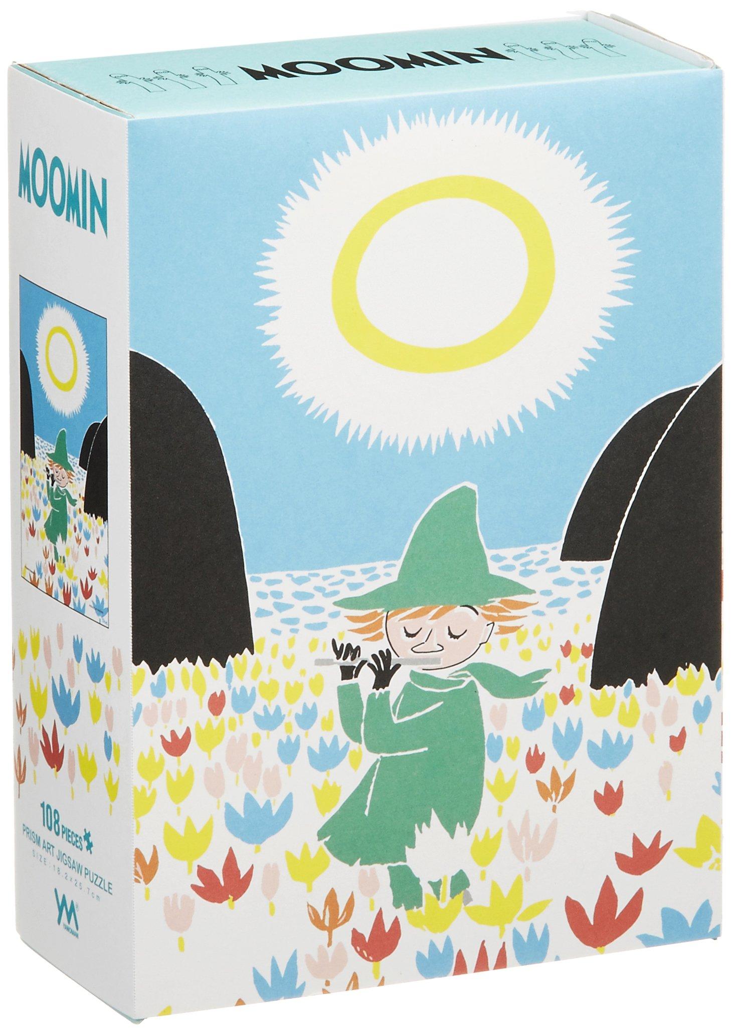 jigsaw Prism Art Moomin Playing the Flute x 108-piece puzzle, Series (18.2 25.7 cm)