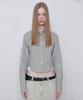 RETRIEVER CLUB Check Crop Shirts [Beige]