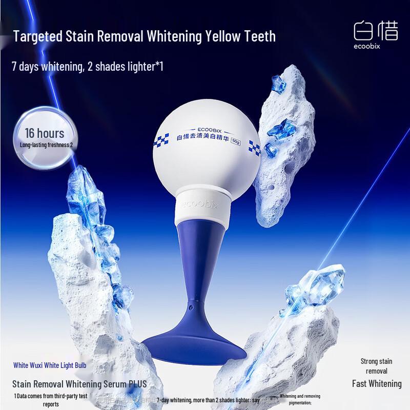 Baixi White Lightbulb Whitening & Fresh Breath Toothpaste