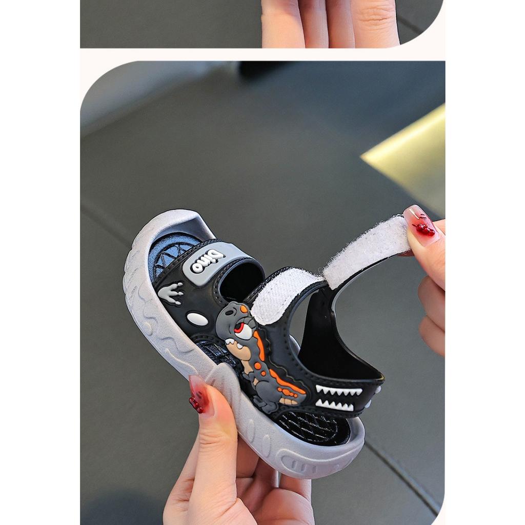 Sandaler för pojkar, Sommar Ny stil Mjuk sula Halkfria Strandskor för Grundskole-, Mellan- och Högstadieelever