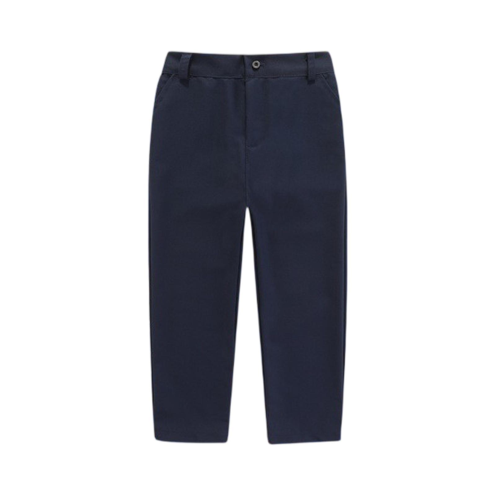 

Брюки для мальчиков на резинке - Классические брюки 140 тёмно-синий