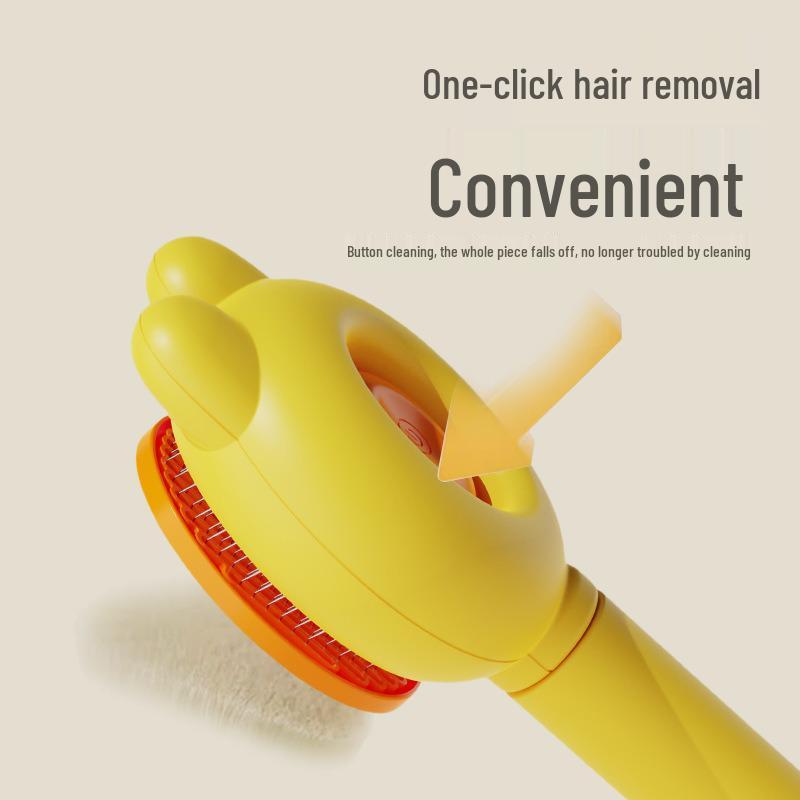 Automatic Shedding Pet Comb: One-Click Hair Removal & Styling for Cats and Dogs