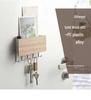 Japanese Wall-Mounted Key Holder and Storage Rack, Punch-Free Multifunctional Shelf