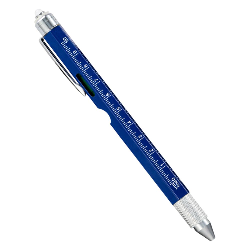 9 in 1 Ballpoint Pen Portable Measure Technical Ruler Handheld Screwdriver Tool  Carpenter Work