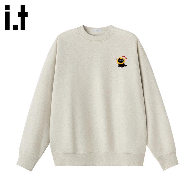 CHOCOOLATE Women s Cartoon Cat Print Sweatshirt L