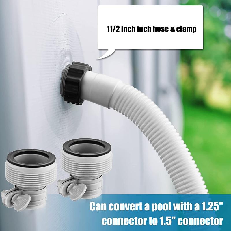 Pool Pump Hose Filter Pump Hose Pool Pump Replacement Hose For 1.5In Diameter Pool Hose For Water Circulation Lawns