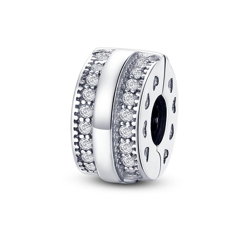 Mărgele Charm Pandantiv Noi din Argint Sterling 925 Linii Geometrice Se Potrivesc Brățării Originale DIY Pentru Confecționare Colier cu Pandantiv Femei