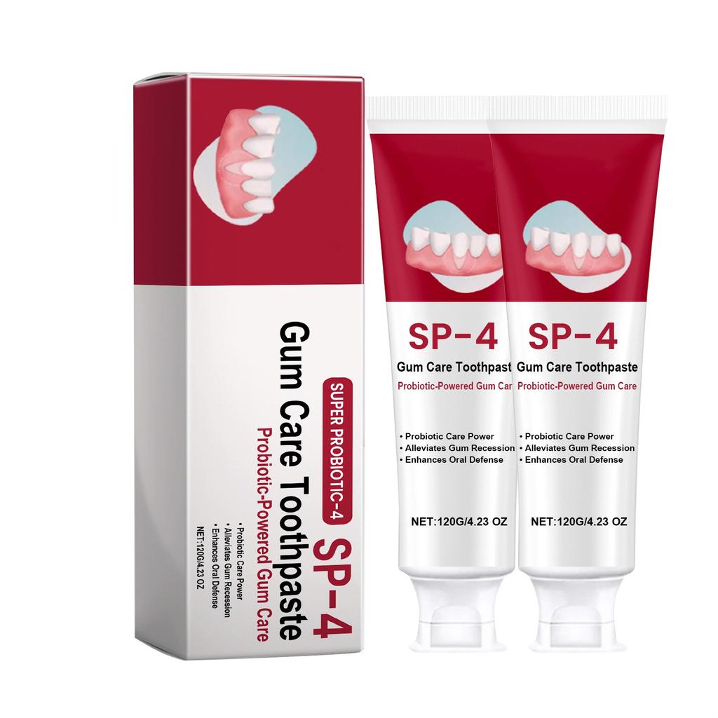 SP-4 Toothpaste, Sp-4 Probiotic Toothpaste, SP-4 Whitening Toothpaste, Fresh, Breath, Toothpaste, Toothpaste, Stain Removal, Complete Tooth Care 120g