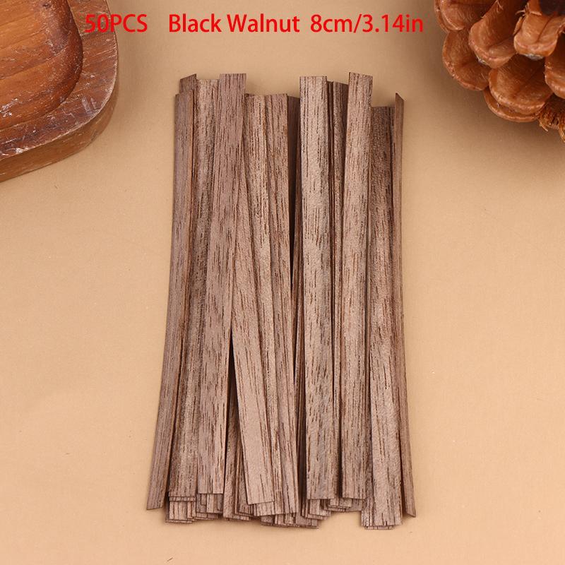 50 Pieces/lot Ancient Ship Miniature Deck Batten Accessories Wood Material Strips Black Walnut / Cherry Wood / Maple / Teak / Sapele Wood