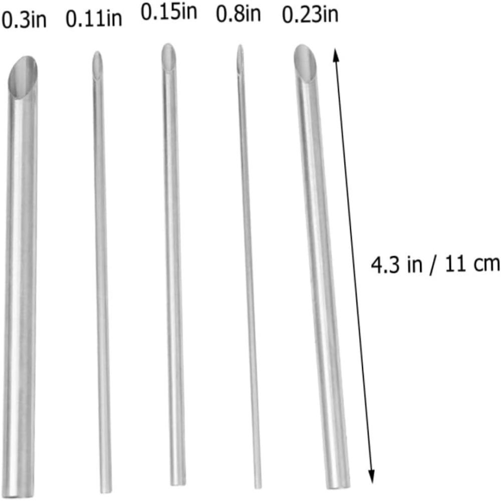 Circular Circle Cutter Silver Clay Hole Puncher Hole Punch Clay Hole Cutter  Hand Sculpture