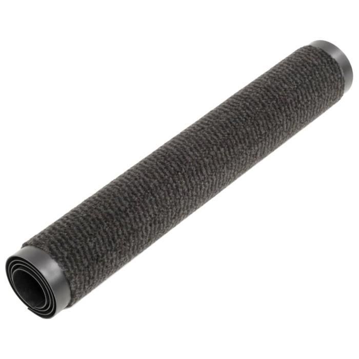 Paillasson - VIDAXL - Noir - 40 x 60 cm - Polypropylène tufté - Antidérapant