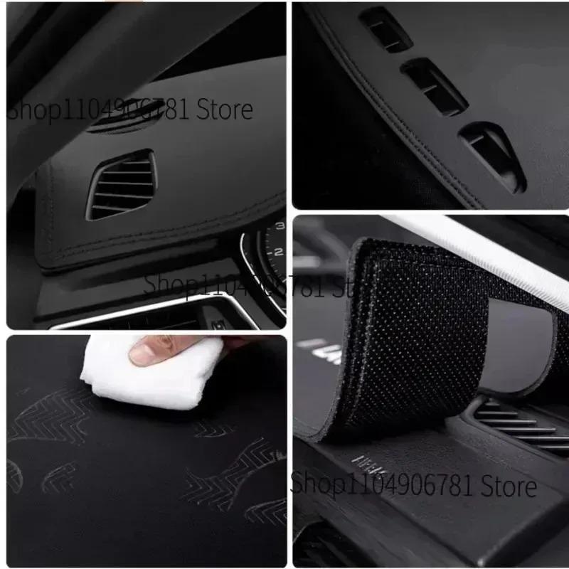 FOR MITSUBISHI LANCER 2006-2015 Car Dash Mat Dashmat Dashboard Mat Cover Sun Shade Dash Board Cover Carpet Accessories