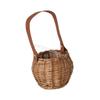 Traditional Wicker Basket Offering Durability And For Everyday Use In Shopping And Outdoor Activities 6XDE