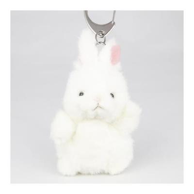 Takenoko Petit Forest Friends Keychain Rabbit White Plush Toy 68445