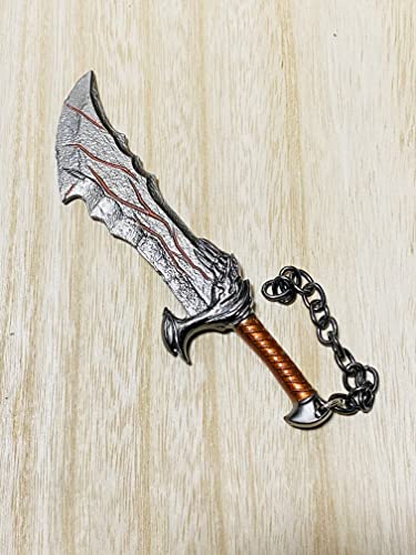 Original Blades of Chaos God of War Ragnarok Sword Mini Weapon Accessory Keychain Decor Paper Knife God of War PS4 PS5