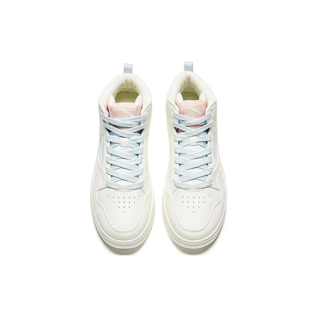 ANTA Skate Shoes Women's High-top White (Unisex) Skate Shoes 922348002Q 2