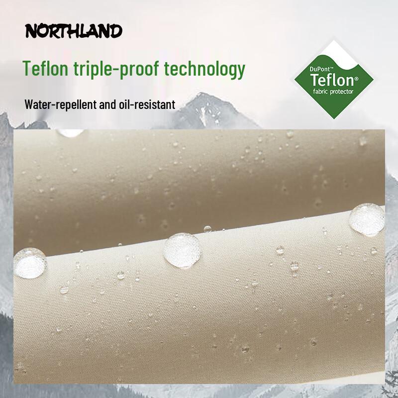 Nuoshilan Men's Outdoor 3-Proof Fleece Softshell Hiking Jacket