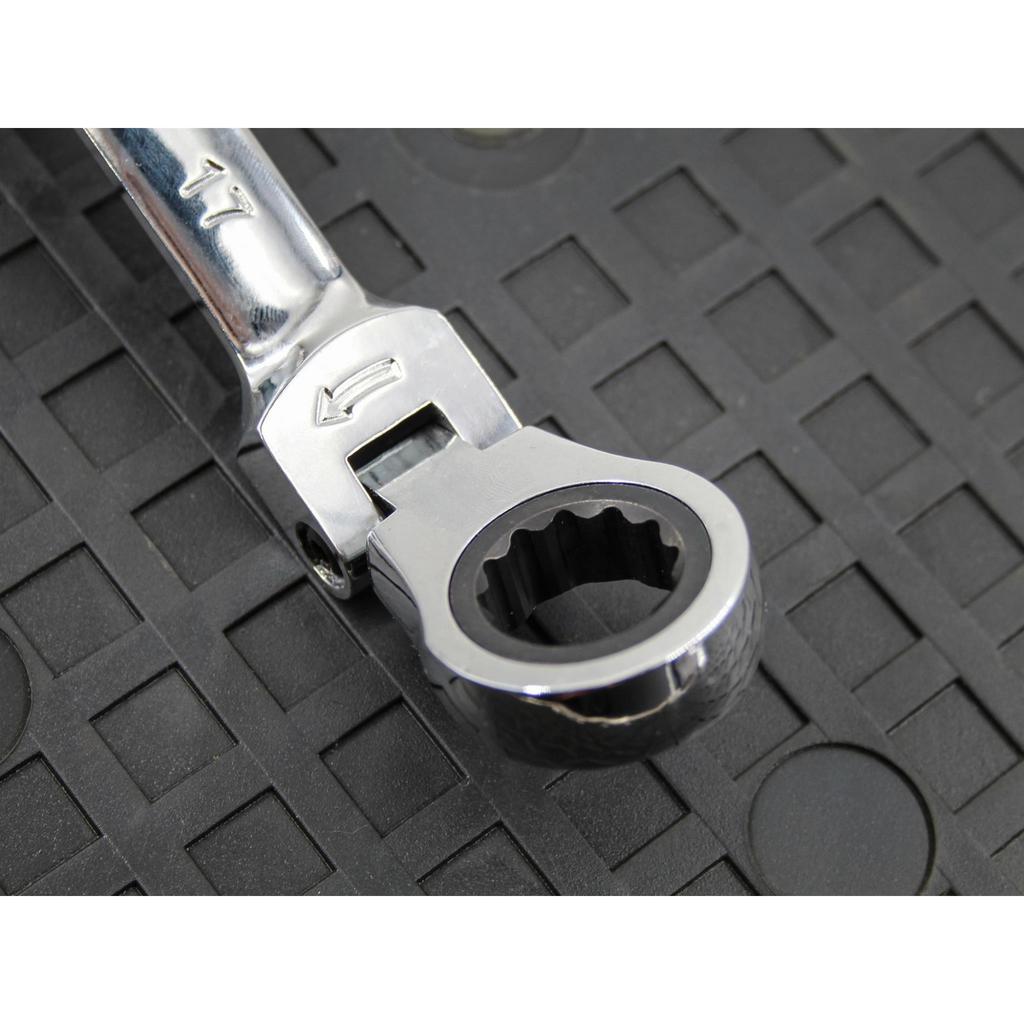 Faithfull Flex Head Ratchet Combination Spanner