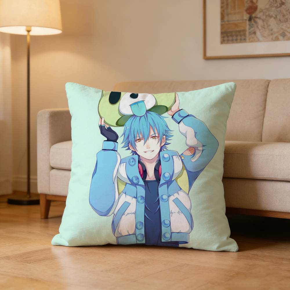DDRAMAtical Murder Clear Aoba Pillow Case Cushion Cover Throw Pillow Case For Car Sofa