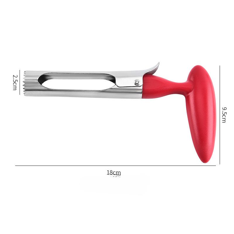 Prémiový odstraňovač jadřinců jablek Nerezový nástroj na odstraňování jadřinců jablek a hrušek Kráječ ovoce Odpeckovač Kráječ Kuchyňské zeleninové nástroje