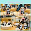 Adorable Resin Panda Keychain With Colorful Strap Perfect For Gifts And Accessories