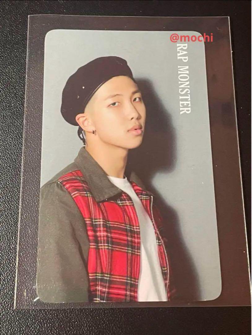 

[USED] BTS I NEED YOU venue-exclusive calendar trading card RM