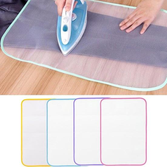10Pcs Ironing Pressing Cloth Heat-Resistant Non-Stick Reusable Clothes Ironing Protector Scorch Saving Mesh Insulation Pad