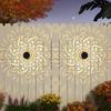 2pcs Solar Light Outdoor Garden Hanging Light LED Landscape Light Garden Decoration Waterproof Projection Light