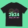 2024 2024 Frohes Neues Jahr Feierlichkeiten Kinder T-Shirt
