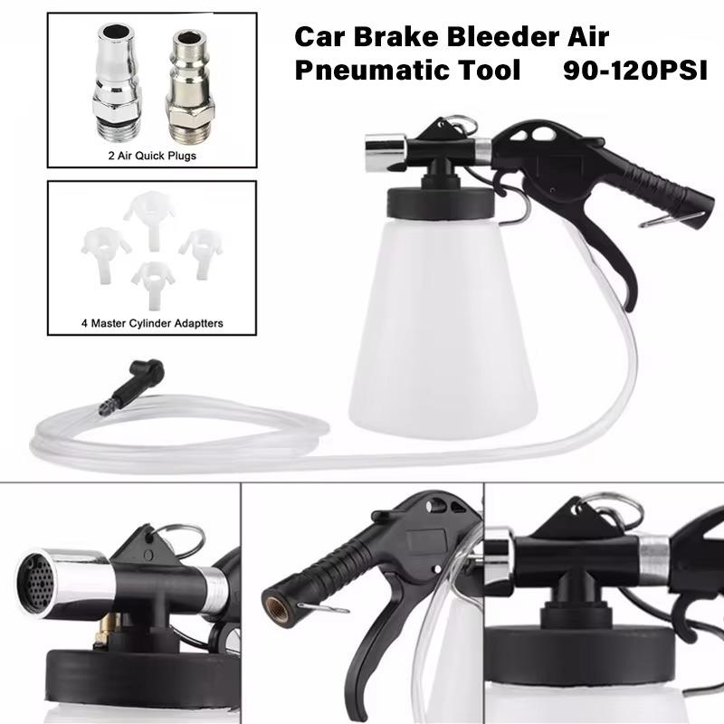 Car Pneumatic Brake Fluid Changer Car Brake Fluid Brake Pump Outlet Car Truck Motorcycle Brake Oil Replacement Kit