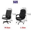 1 Set Soft Velvet Office Chair Cover Elastic Rotating Armrest Lifting Computer Seat Covers Home Stool Decor with Armrest Covers