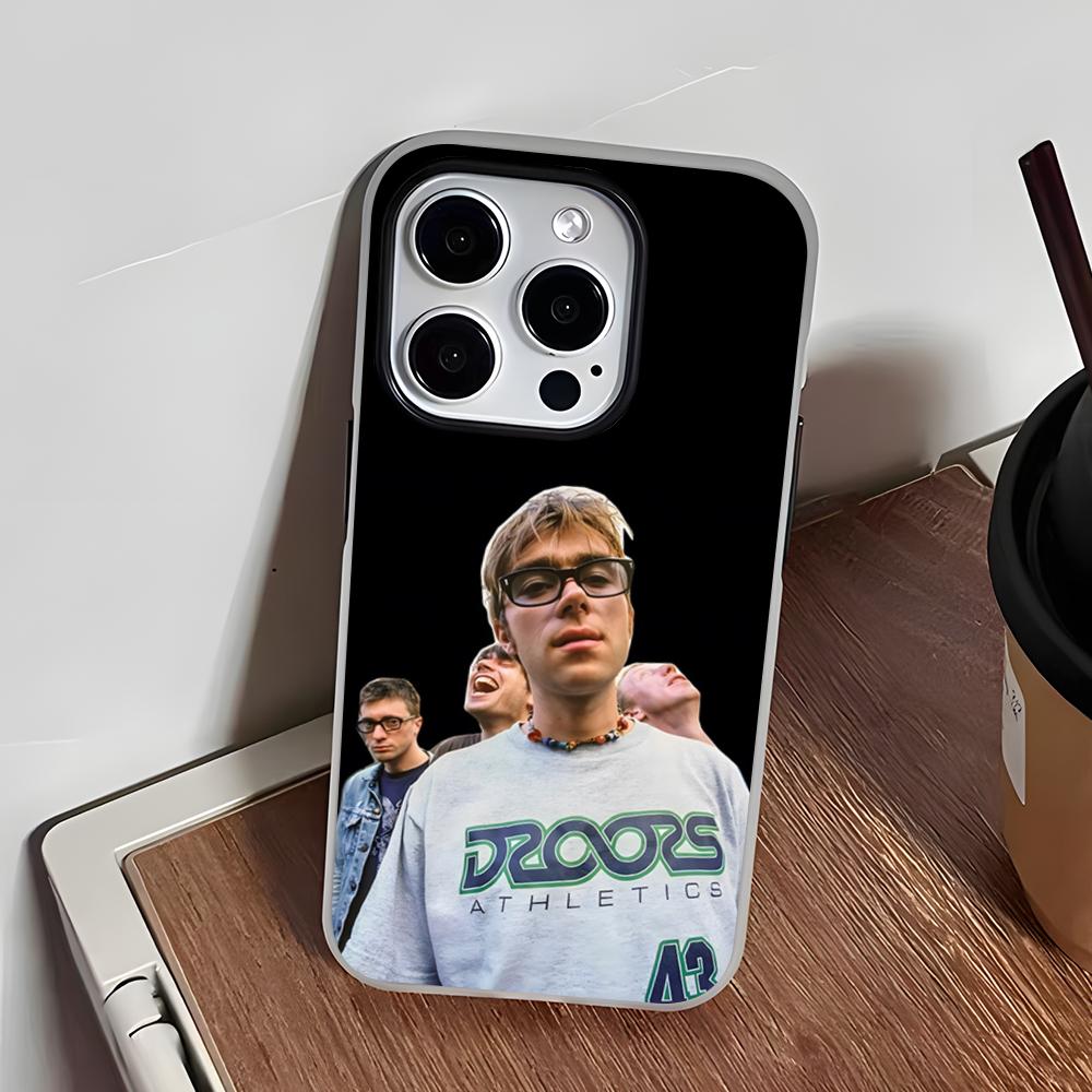 Band B-Blur Phone Case For IPhone 17 Air 16 E 15 14 Plus 13 12 11 Pro Max Jelly 2 In 1 Protective Case