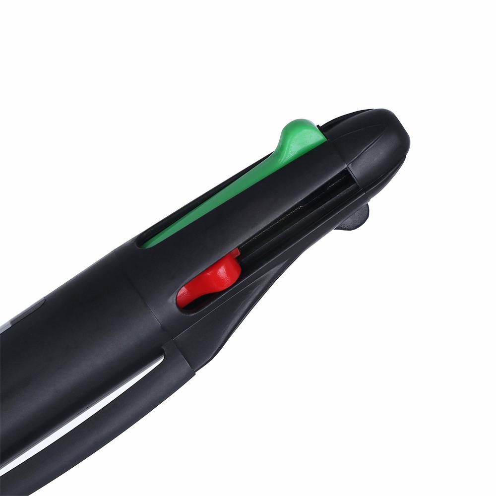 2/5/8pcs 0.7mm Hot Sale Stationery Plastic Writing Tool Gel Pen Multicolor Ballpoint Pen 4 in 1