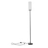 Floor Lamp with Linen Lampshade Iron Modern Minimalist Standing Lamp with E26 Bulb Foot Switch for