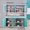 Stainless Steel Medical Treatment Cabinet with Doors