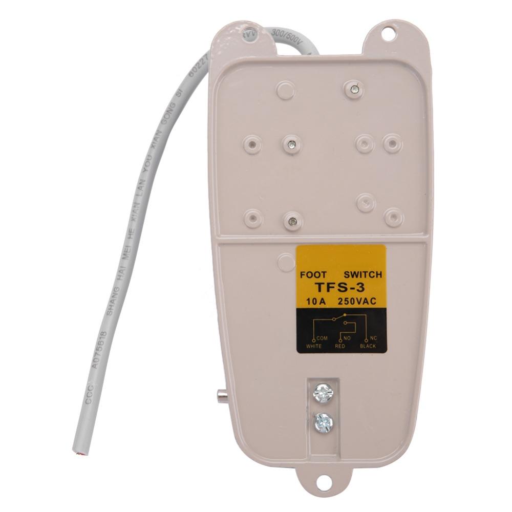 Nonslip Foot Pedal Switch Aluminum Alloy Treadle Controller Foot Switch  Welding Machine