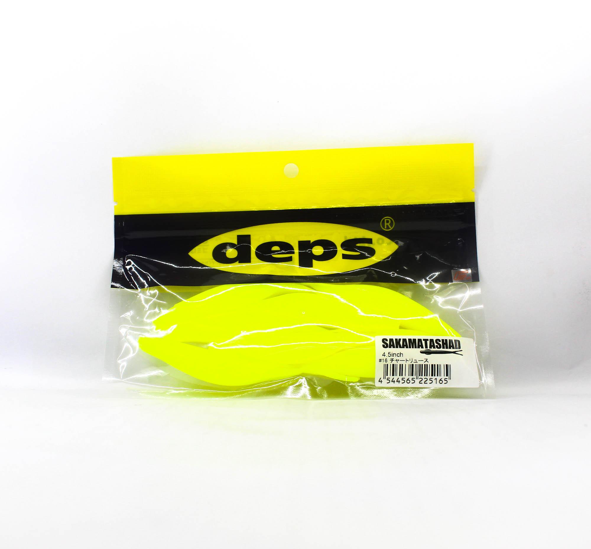 Мягкая приманка Deps Sakamata Shad 4,5 дюйма 16 (5165)