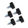 5PCS Pull Pin Knob Spring Loaded Handle Fast Installation for M18 Exercise Bike Fitness Equipment