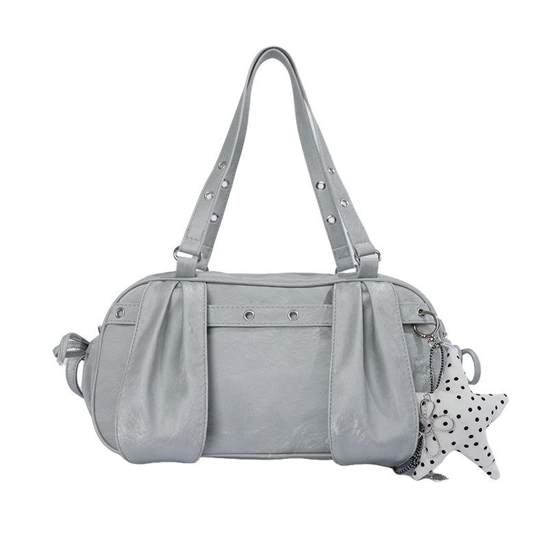 Duża Torba Boston - Stylowa i Urocza Jednoramienna Torba Crossbody